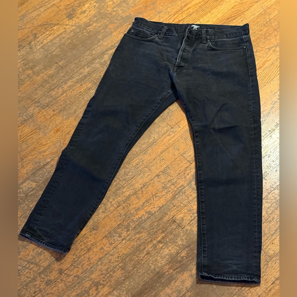 Carhartt WIP Men's Black Klondike Jeans